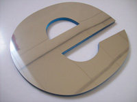 Metal Faced Acrylic Letters